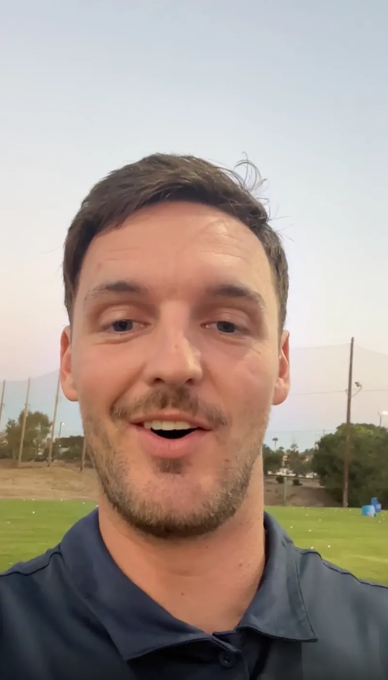 Logan shares his golf lesson experience