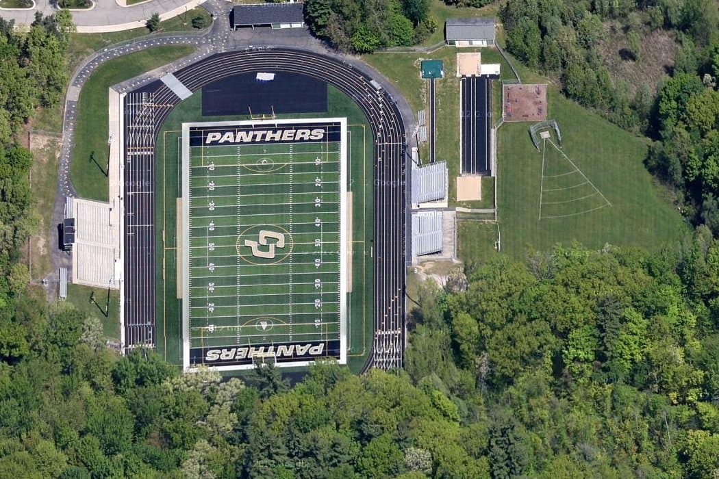 Comstock Park High School - Tennis Courts (Tennis Court)